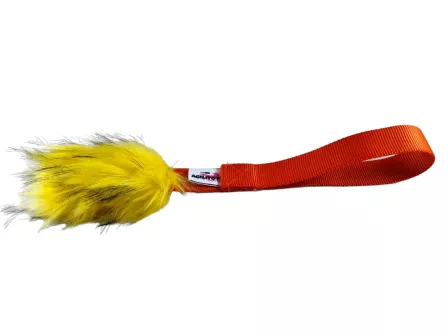 Trekspeeltje met imitatiebont 30 cm
