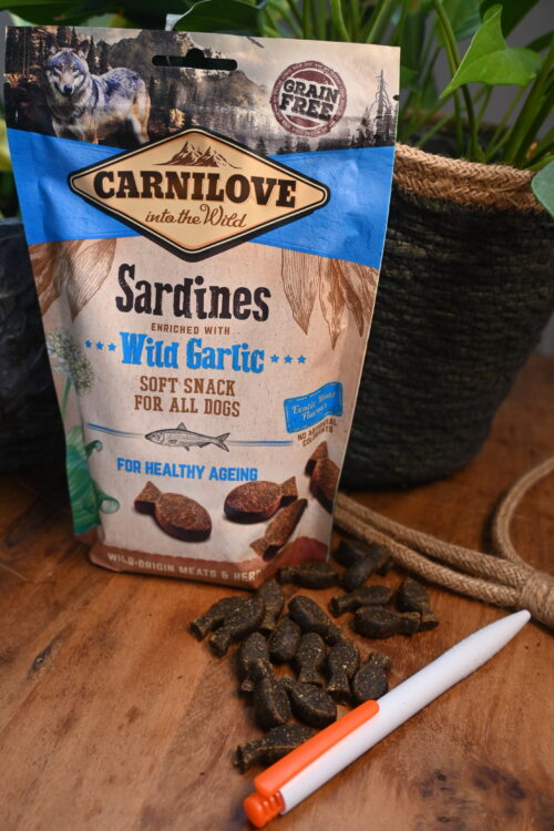 Sardines en Daslook Soft Snack 200g - Carnilove
