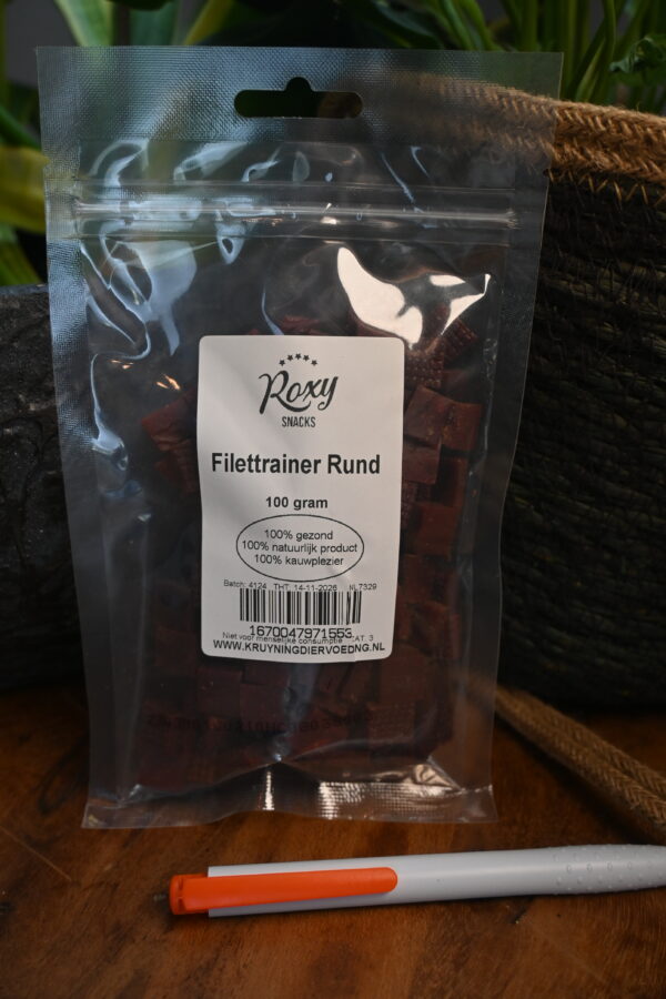 Rund Filet zachte trainer stukjes