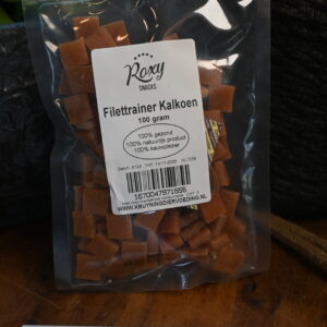 Kalkoen filet zachte trainer stukjes 100g