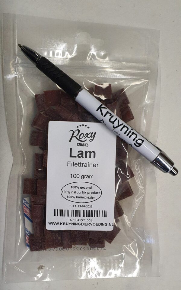 Lam filet zachte trainer stukjes