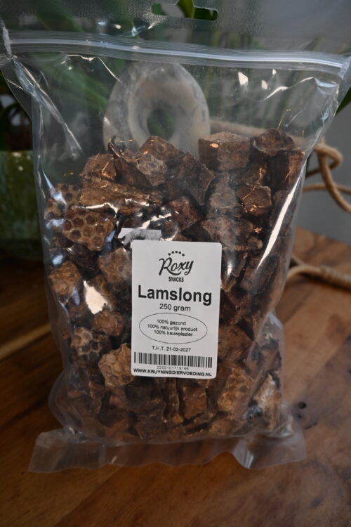 Lamslong blokjes gedroogd 250g