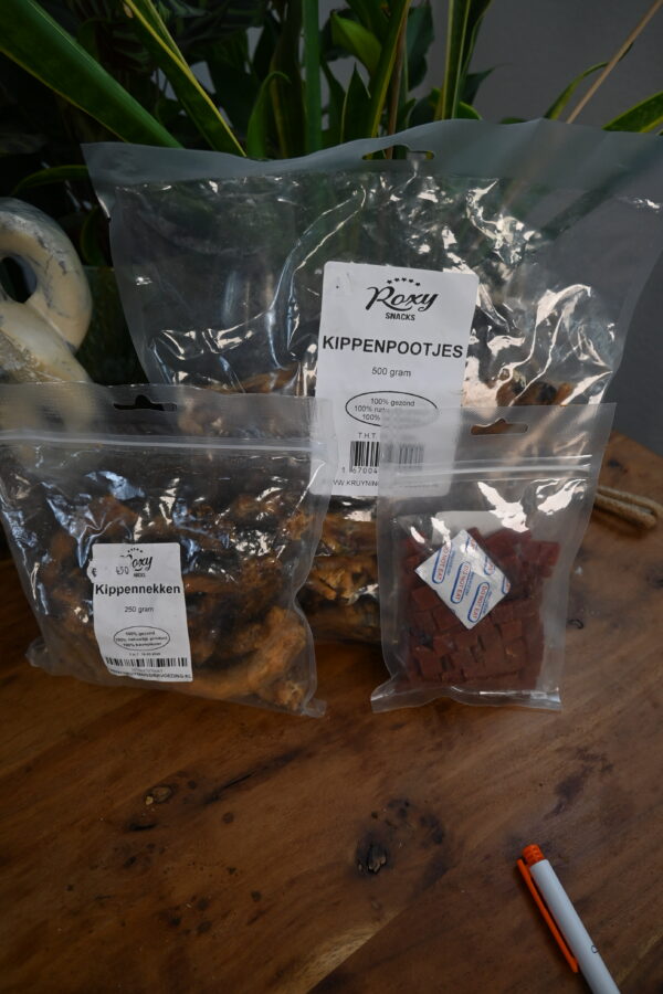 Kippenpoten gedroogd 500g