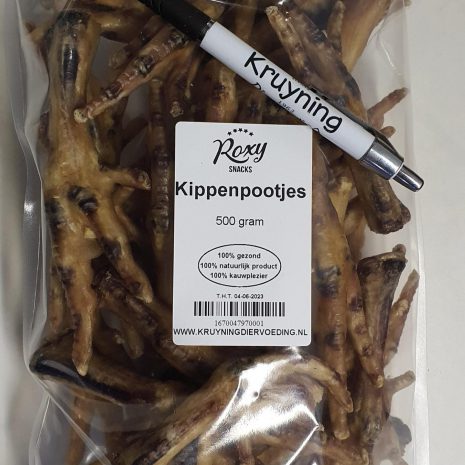 Kippenpoten gedroogd 500g
