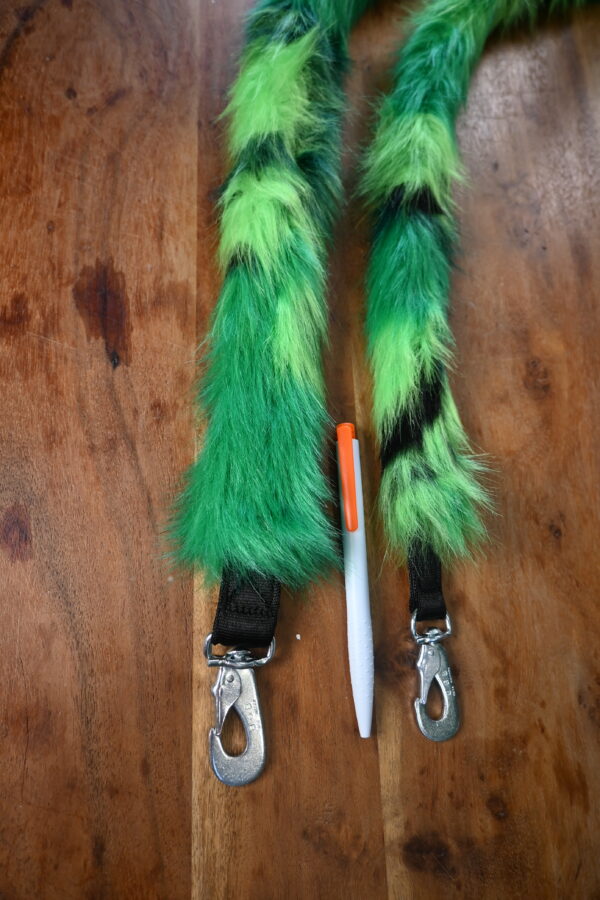 Hondenspeelriem met imitatiebont 120cm