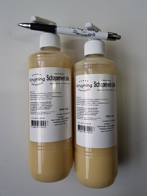 Schapenvet pompverpakking 500ml